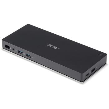 Acer dokstacija USB Type-C Dock II NP.DCK11.01N, 1xRJ-45, 2xUSB 3.0, melna (NP.DCK11.01N)