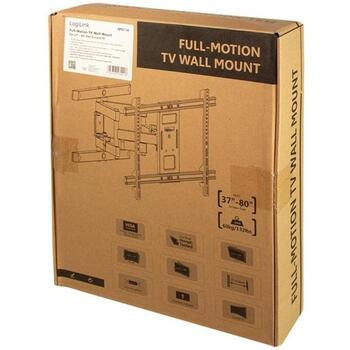 LogiLink BP0114 TV sienas stiprinājums, 37-80