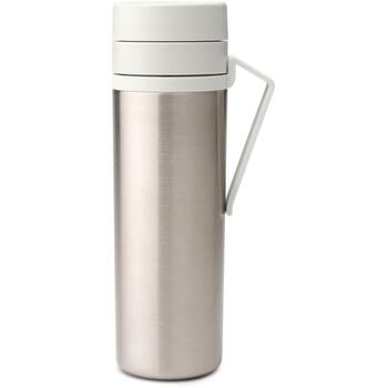 Brabantia Make & Take термокружка 228667, 0,5л, нержавеющая сталь, горячее 6ч, холодное 12ч, 100% герметичная (228667)