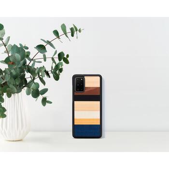 Man&Wood чехол M6631B, 6.7, совместим с Samsung Galaxy S20 Plus, дерево, поликарбонат (M6631B)