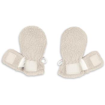 Lodger Teddy bērnu dūraiņi MTT 599_0-12, 0-12M, 100% poliesters, Velcro aizdare, bez īkšķa, smilšu krāsa (MTT 599_0-12)