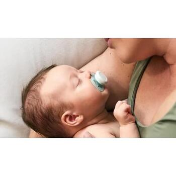 Philips Avent пустышка Ultra Start SCF075/12, 0-2 мес, 2 шт., ортодонтическая, силикон, стерилизуемая (SCF075/12)