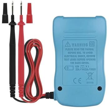 Emos Мультиметр MD-110 M0320N, 2000 µA – 200 mA, 200 mV – 300 V, 200 – 300 V, 200 Ohm – 2 MOhm, 3,5 цифровой дисплей, тест диодов (M0320N)