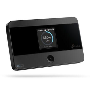 Tp-Link M7350 4G LTE мобильный Wi-Fi роутер, 150Mbps, 10 устройств, 2000mAh, micro SD, дисплей (M7350)
