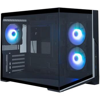 Zalman D30 BLACK, корпус Mini Tower, 3x120mm ARGB вентилятора, 410mm GPU, 160mm CPU кулер, 180mm БП, 360mm радиатор (D30 BLACK)