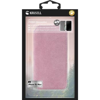 Krusell Broby 4 Card SlimWallet 61492, 16,5см, Folio, Розовый, 4 карманов для карт, Защита от царапин, Пылезащита (61492)
