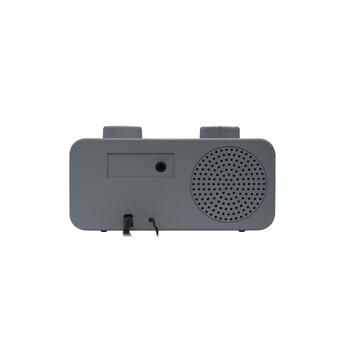 Muse Dual Alarm Clock Radio M-17 LG, FM/MW 6 предустановленных станций, LED 0.9