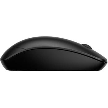 HP 230 Slim bezvadu pele AJ7C2AA, 2.4 GHz, 1600 DPI, 3 pogas, 10 m, optiska, ambidextra, melna (AJ7C2AA)