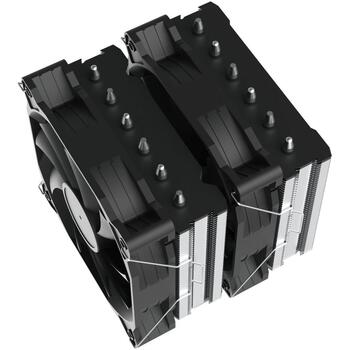 Zalman процессорный кулер CNPS12X BP BLACK, 260W, 6 тепловых трубок, вентилятор 120x120x25мм, 800-1800 об/мин, 32.2 дБА (CNPS12X BP BLACK)