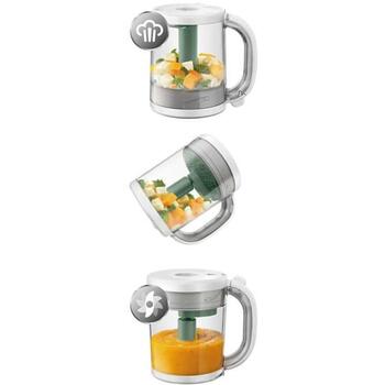 Philips Avent пароварка и блендер SCF885/01, 4-in-1, 1л, 720мл, 400Вт, 220-240В, 50-60Гц, 70см, класс 1 (SCF885/01)