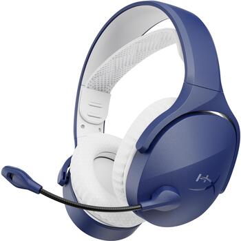 HyperX Cloud Jet AM7A0AA гарнитура, 40мм, 32Ω, 106дБ, 20-20000Гц, 2.4ГГц, Bluetooth 5.3, 15м, USB Type-A, игровая (AM7A0AA)