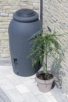 Lietus ūdens tvertne ANTRACYT AQUACAN BABY 210L; ICAN210-S433 PROSPERPLAST (ICAN210-S433)