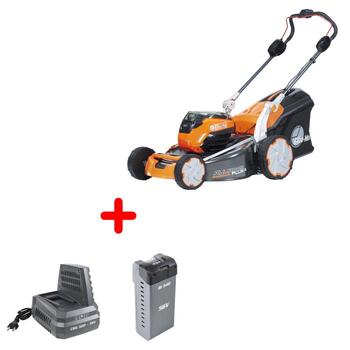 Zāles pļāvējs OLEO-MAC GI 548 P 48cm, 70l, 24kg, 550m2, 1x4Ah + lādētājs (54359003S1)