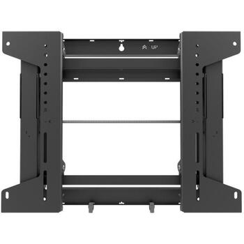 Edbak Uchwyt VWPOPS55-L, 42-55'', 100x100-600x400, 8кг, 42кг, черный, настенное крепление, 1 монитор, 10° вертикальная регулировка (VWPOPS55-L)