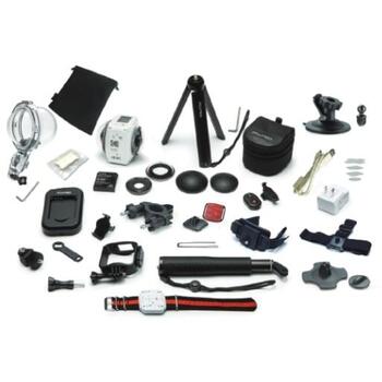 Kodak VR360 4K Ultimate Pack 4KVR360WH3, 2x20MP, 360° VR, 197° 4K, 235° купол, EIS, Micro SD до 256GB (4KVR360WH3)