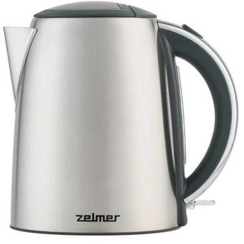 Zelmer Чайник ZCK7930 71505725P, 2200 W, 1.7 л, нержавеющая сталь, скрытый нагревательный элемент, 360° поворот (71505725P)