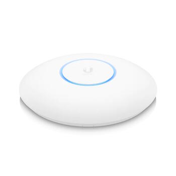 Wi Fi 6 piekļuves punkts 802.11ax 6 telpiskās plūsmas līdz ~5.3 Gb s 140 m² pārklājums 350+ ierīces PoE GbE U6-PRO Balts Ubiquiti (U6-PRO)