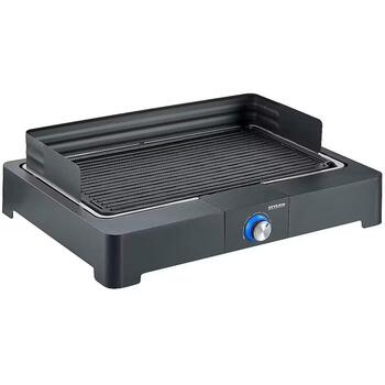 Severin Электрический гриль PG 8567, 2200 W, 44.5 см, 0.115 м², нержавеющая сталь, антипригарное покрытие (PG 8567)