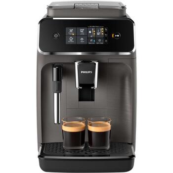 Philips Эспрессо кофемашина EP2224/10, 15 бар, 1.8L, 275g зерна, 12 уровней помола, автоматическая декальцинация (EP2224/10)
