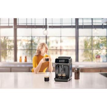 Philips Эспрессо кофемашина EP2224/10, 15 бар, 1.8L, 275g зерна, 12 уровней помола, автоматическая декальцинация (EP2224/10)
