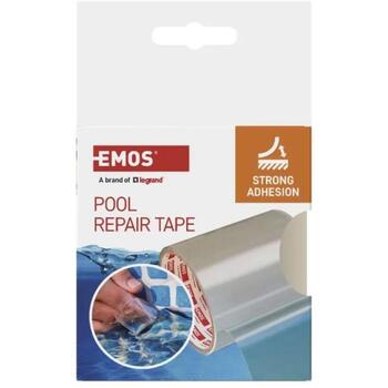Emos Ремонтная лента F6100, 1м, 100мм, прозрачная, 0.7мм, PVC, UV защита, водонепроницаемая, высокая адгезия (F6100)