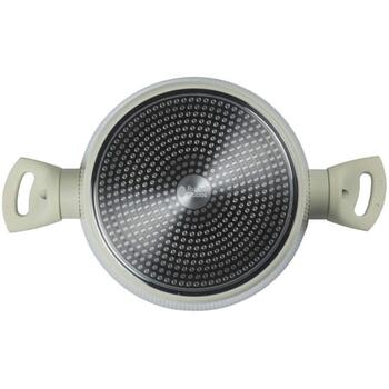 Russell Hobbs Кастрюля RH03877C, 24см, кремовая, алюминий, с крышкой, совместима со всеми плитами (RH03877C)