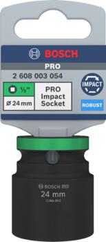Trieciena uzgriežņatslēgām PRO IMPACT MUCIŅA BOSCH 2608003054 (2608003054)