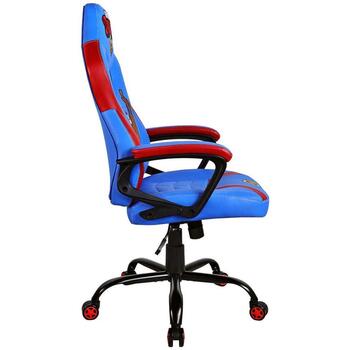 Subsonic Игровое Кресло SA5573-BS2, 125-165см, 110кг, 3 класс, синтетическая кожа, металл, 5 колес, функция качания (SA5573-BS2)