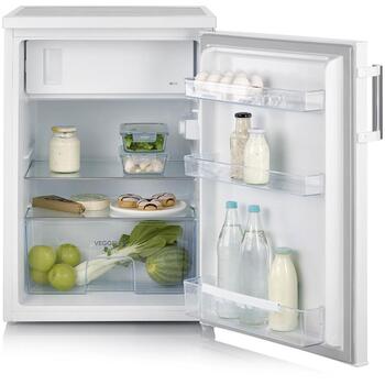 Severin Ledusskapis TKS 8847, 107l, 13l, 39dB, D, 120l, 2kg/24h, N-ST, balta, plaukts pudelēm, VEGGIBOX (8847)