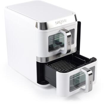 Salter Gaisa fritieris EK6534WHTVDE, 2400W, 2 grozi, 9l, 12 programmas, elektroniskais panelis (EK6534WHTVDE)