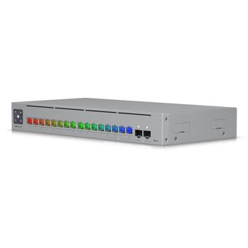 Ubiquiti Pro Max 16 L3 2.5G Ethernet USW-Pro-Max-16, 4x2.5G, 12x1G, 42 Gbit/s, 1U, серый, управляемый коммутатор (USW-Pro-Max-16)