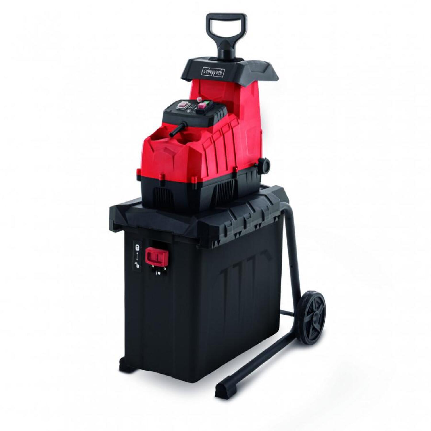 Scheppach Измельчитель веток GS70 5904413901&SCHEP, 2800 Вт, 220–240 В, 50 Гц, 42 мм, 60 об/мин, 8-ножевой режущий вал, 87 мм (5904413901&SCHEP)