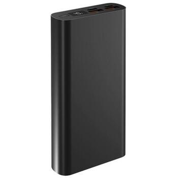 Navitel Lādētājs-akumulators PWR20 AL Black, 20000mAh, 3.7V 74Wh, 22,5W, USB-C 5V 2,6A, 9V 2A, 12V 1,5A, Mikro USB 5V 2A, 9V 2A (PWR20 AL Black)