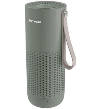 Homedics Очиститель воздуха AP-P59GN-WW, 17.5x8x7см, 17.5-34.0дБ, HEPA угольный фильтр, 3 скорости, USB-C, 8ч работы (AP-P59GN-WW)