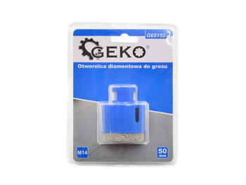 Geko urbis M14 G65150, 50mm, 10mm, M14 stiprināšanai, iekšpuse ar vasku (G65150)