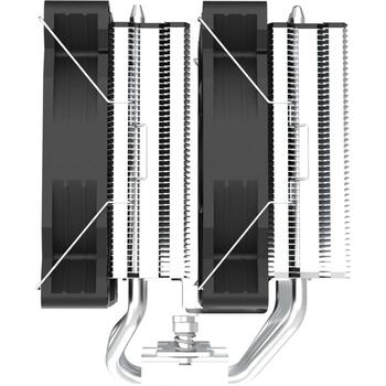 Zalman процессорный кулер CNPS12X BP ARGB BLACK, 260W, 6 тепловых трубок, вентилятор 120x120x25мм, 800-1800 об/мин, 32.2 дБА, PWM (CNPS12X BP ARGB BLACK)