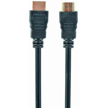 Gembird HDMI кабель 15м CC-HDMI4-15M 4K 60Hz, 10 Гбит/с, Черный, Мужской/Мужской, Золотые контакты (CC-HDMI4-15M)