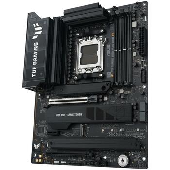 Asus TUF GAMING X870E-PLUS WIFI7, AMD, Socket AM5, DDR5, 256 GB, 4 DIMM, 4 M.2, 2.5 Gb Ethernet, Wi-Fi 7, 7.1 kanālu audio (TUF GAMING X870E-PLUS WIFI7)