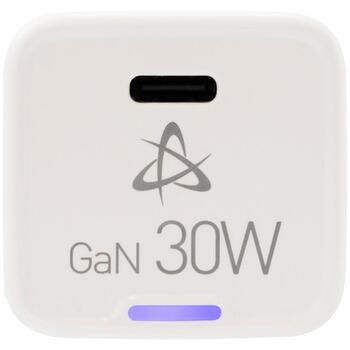 Sbox Домашнее зарядное устройство HC-30, 100-240V, 5V/3A, 9V/3A, 12V/2.5A, 30W, USB-C, технология GaN, 1 USB порт (HC-30)