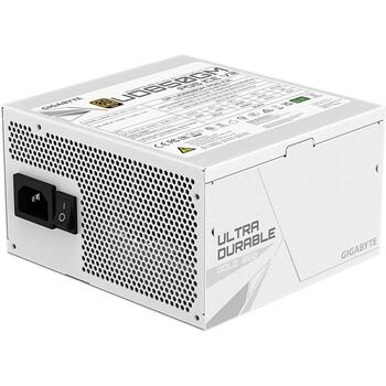 Gigabyte UD850GM PG5 ICE barošanas bloks, 850 W, 80 PLUS Gold, pilnībā modulārs, 120 mm ventilators, ATX 3.1 (GP-UD850GM PG5 ICE)