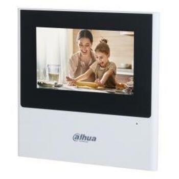Dahua VTH2611L-WP IP домофон, 4.3 TFT, 4 входа тревоги, 1 выход тревоги, PoE, Wi-Fi, белый (VTH2611L-WP)