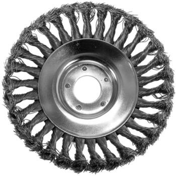 Yato Stiepļu birste YT-85141, 150mm, 25.4mm, 10000 min⁻¹, tērauda stieple, nezāļu, sūnu un rūsas tīrīšanai (YT-85141)