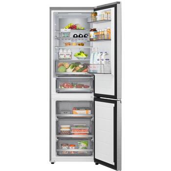 Lg Холодильник с морозильником GBBS716CMB, 333л, 60см, Нержавеющая сталь, Wi-Fi, Автоматическое размораживание, 3 отсека (GBBS716CMB)