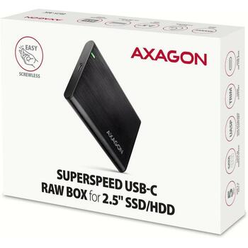 Axagon HDD корпус EE25-A6C USB-C 3.2 Gen 1, 2.5