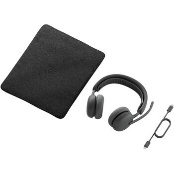 Logitech Zone Wireless 2 ES 981-001512, беспроводная гарнитура, 40mm, 20-20000Hz, 50m, ANC, Bluetooth 5.3, 25h (981-001512)
