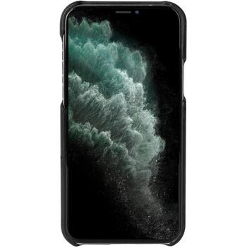Krusell Sunne CardCover Apple iPhone 12 Pro Max 62177, черный, кожа, 1 карта, защита от царапин (62177)