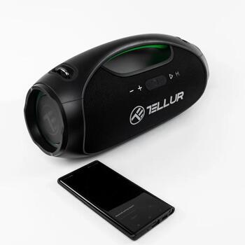 Tellur Bluetooth колонка Obia Pro TLL161241, 60W RMS, BT 5.3, 15m, IPX6, 12ч воспроизведения, RGB свет (TLL161241)