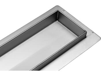Fala линейный трап Napo 75379, 800 мм, 70 мм, 52 мм, 50/40 мм, AISI 304, K3, EN 1253-1, SMARTthru, EASYclean, GRIPstrong (75379)