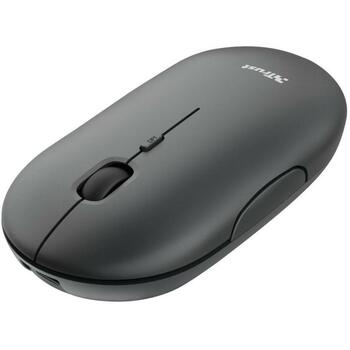 Trust USB datorpele 24059, 1600 DPI, 4 pogas, bezvadu, uzlādējams, kluss klikšķis, USB mikro uztvērējs (24059)