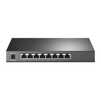 TP-LINK JetStream TL-SG2008P коммутатор, 8x Gigabit, 4x PoE+, 62W, L2+, Omada (TL-SG2008P)